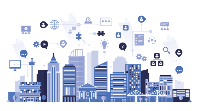 Die schlüsselfertige Lösung mit vielfältigen Möglichkeiten für smarte Städte und Gemeinden